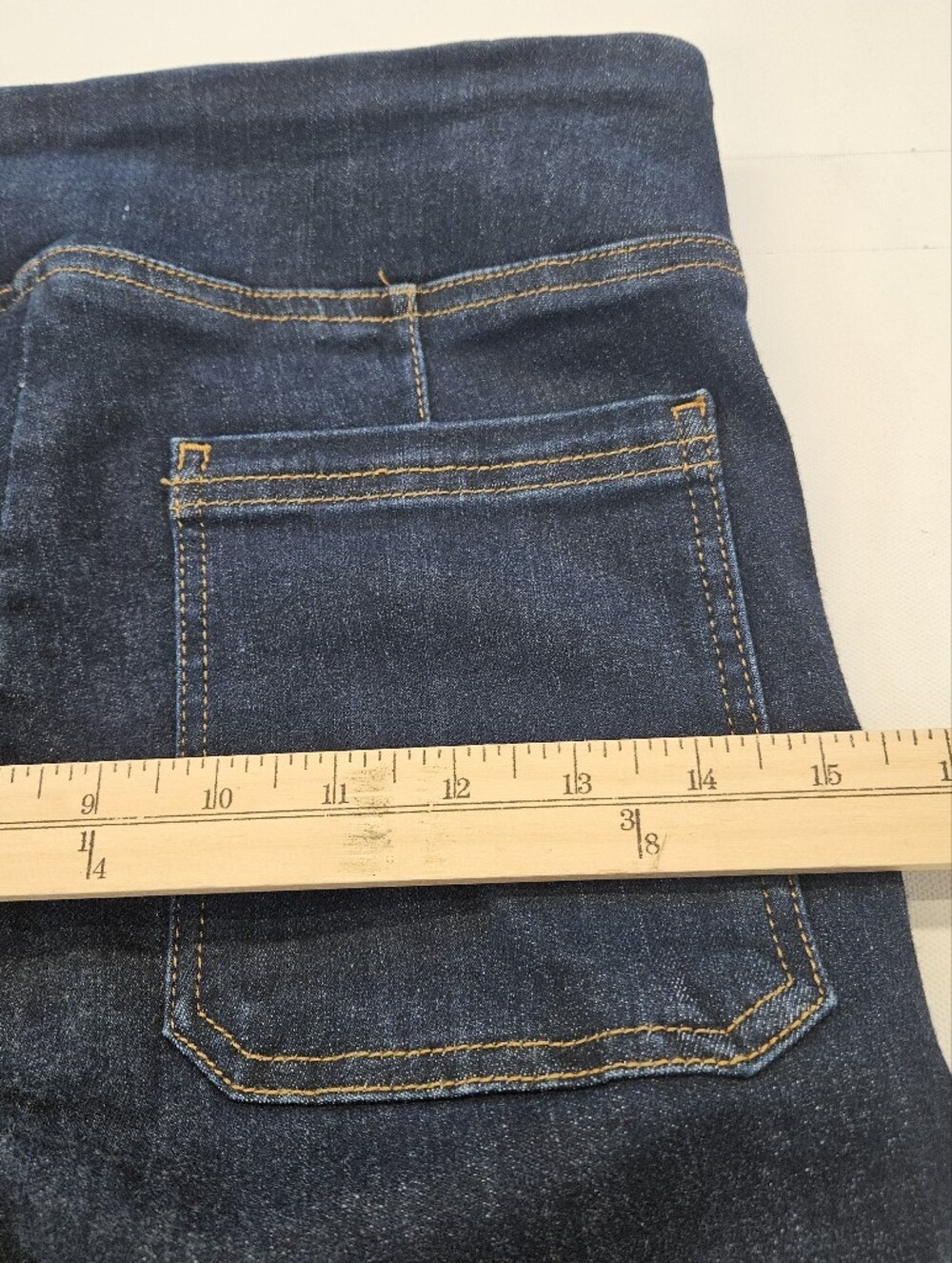 Frame Bardot Jetset Pull-On Bootcut Jeans Keller Wash Patch Pocket Size 2 - Picture 13 of 14